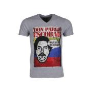 T-shirt Korte Mouw Local Fanatic Don Pablo Escobar