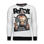 Sweater Local Fanatic Popeye Rhinestone