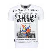 T-shirt Korte Mouw Local Fanatic SuperHero Returns