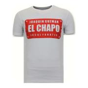 T-shirt Korte Mouw Local Fanatic Luxe Joaquin Guzman El Chapo