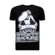 T-shirt Korte Mouw Local Fanatic Print DuckSide