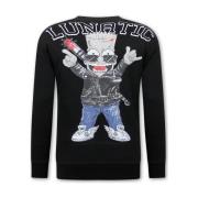 Sweater Ikao Lunatic Bart Oversized Print