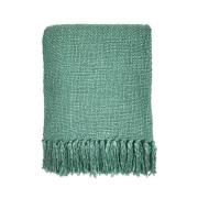 Plaids, deken Malagoon Misty green throw