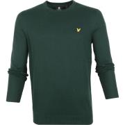 Sweater Lyle And Scott Lyle Scott Trui Donker Groen