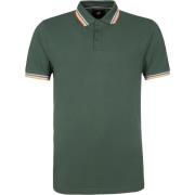 T-shirt Suitable Polo Brick Donkergroen