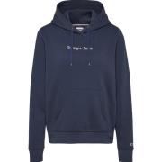 Trui Tommy Jeans Reg Serif Linear Hoodie