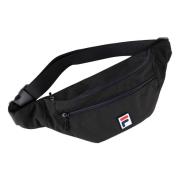 Sporttas Fila Bissau Coated Canvas Double Zipper Waist Bag