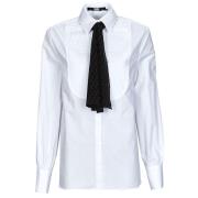Overhemd Karl Lagerfeld BIB SHIRT W/ MONOGRAM NECKTIE