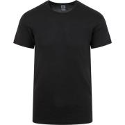 T-shirt Alan Red Organic O-Hals T-Shirt Zwart 2-Pack