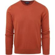 Sweater Suitable Respect Oinix Pullover O-Hals Oranje