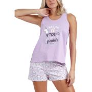 Pyjama's / nachthemden Admas Pyjama short tank top Cree En Ti Mr Wonde...