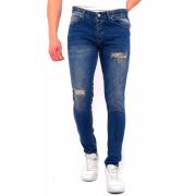 Skinny Jeans True Rise Ripped Jeans Strech DC