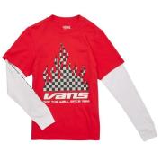 T-Shirt Lange Mouw Vans REFLECTIVE CHECKERBOARD FLAME TWOFER