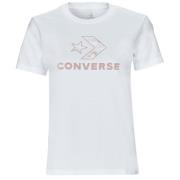 T-shirt Korte Mouw Converse FLORAL STAR CHEVRON