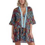 Pareo Admas Strand kaftan Ethnic Feathers