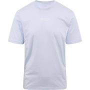 T-shirt Marc O'Polo T-Shirt Logo Lichtblauw