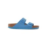 Sandalen BIRKENSTOCK Arizona Rivet Logo Narrow - Sky Blue