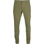 Broek Suitable Milton Skinny-Fit Chino Groen