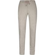 Broek Suitable Pantalon Jersey Zandkleur Ruit