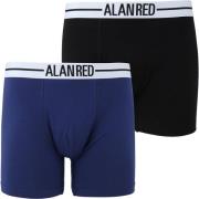 Boxers Alan Red Boxer Donkerblauw 2Pack