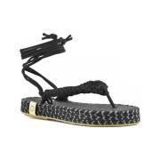 Sandalen Nalho BLK MEDHA SANDAL WITH CROCHET UPPER