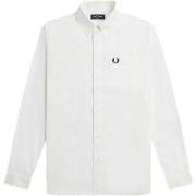 Overhemd Lange Mouw Fred Perry Camicia Fred Perry Button Down Collar