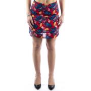 Rok Tommy Hilfiger Gonna Tommy Printed Mini Multicolore