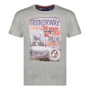 T-shirt Korte Mouw Geographical Norway SW1959HGNO-BLENDED GREY
