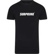 T-shirt Korte Mouw Subprime Shirt Basic Black
