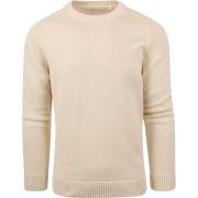 Sweater Knowledge Cotton Apparel Pullover Ecru