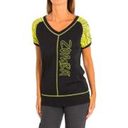 T-shirt Korte Mouw Zumba Z1T00469-NEGRO