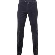 Broek Meyer Chino Roma Wol Corduroy Navy