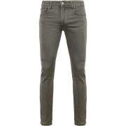 Broek Suitable Kant Jeans Groen