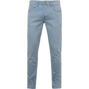 Broek Mud Jeans Denim Slimmer Rick Lichtblauw