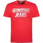 T-shirt Korte Mouw Geographical Norway SX1046HGNO-RED