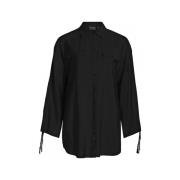 Blouse Vila Klaria Oversize Shirt L/S - Black