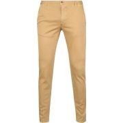 Broek Alberto Rob Chino Lichtbruin