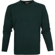 Sweater William Lockie Lambswool Groen