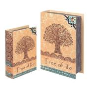Manden en dozen Signes Grimalt 2U Tree Life Boekenboxen