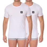 T-shirt Korte Mouw Bikkembergs BKK1UTS07BI-WHITE