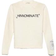 Sweater Hinnominate Maglia Paricollo Con Ricamo Ed Etichetta Manica