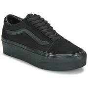 Lage Sneakers Vans UA Old Skool Stackform SUEDE/CANVAS BLACK/BLACK
