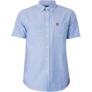 Overhemd Korte Mouw Lyle &amp; Scott Oxford-shirt met korte mouwen