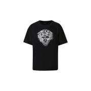 T-shirt Korte Mouw Ed Hardy Tiger-glow t-shirt black