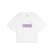 T-shirt Korte Mouw Puma GRILS LOGO CROPPED TEE