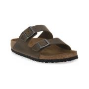 Slippers Birkenstock ARIZONA FADED KHAKI CALZ S