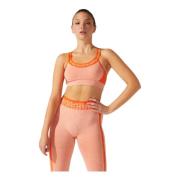 Sport BH Asics Cropped Logo Seamless Bra