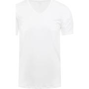 T-shirt Mey V-hals Dry Cotton T-shirt Wit