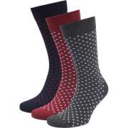 Socks Suitable Sokken 3-Pack Stippen Multicolour