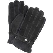 Handschoenen Suitable Suede Handschoen Zwart